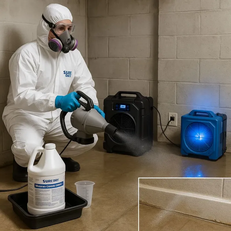 Sanitization and Odor Removal process in Lewisburg, OH