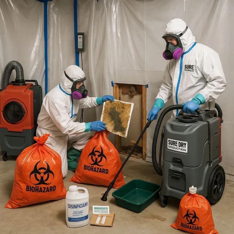 Contaminated Water Handling Protocols process in Lewisburg, OH