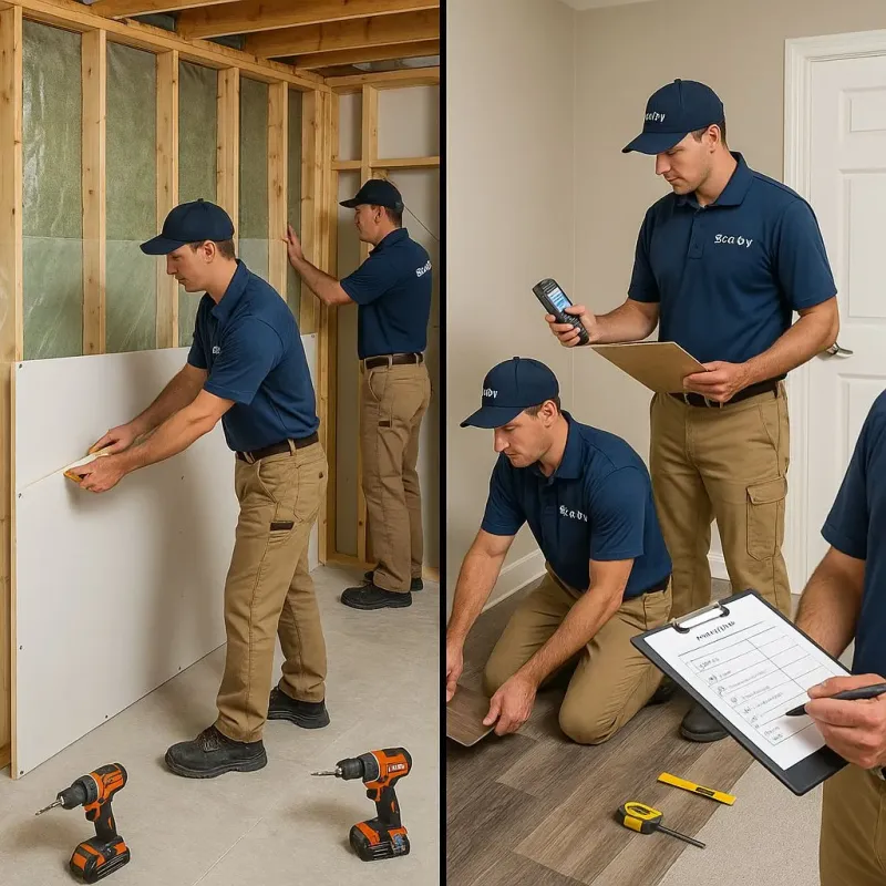 Repairs and Reconstruction process in Lewisburg, OH