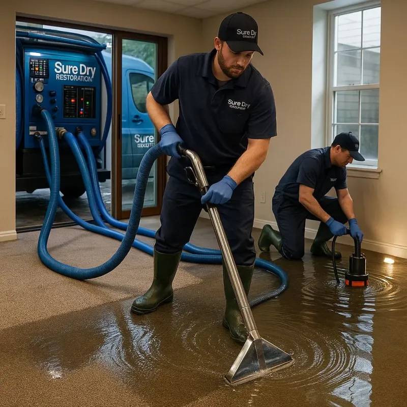 Water Extraction and Removal process in Lewisburg, OH